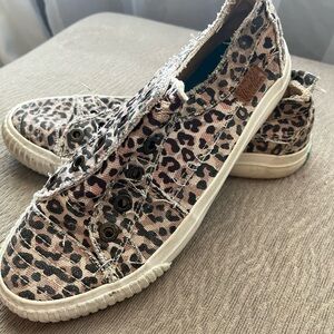 Blowfish Women's Animal Print Casual Sneakers